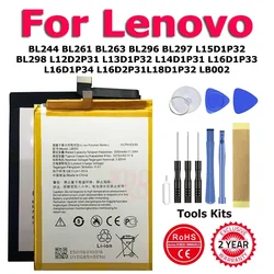 Battery For Lenovo Tab 7.0 ZUK Z2 Pro Vibe P1 S5 Tablet M10 K10 Note K5 Pro TB-X605L TB-X605F TB-X605M TB-X505X X505L + Tool