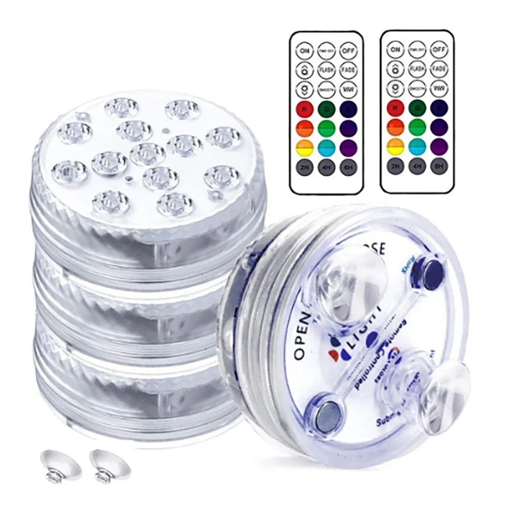 RGB-Farbwechselnde LED-Poolleuchten, tauchfähige Poolleuchten mit