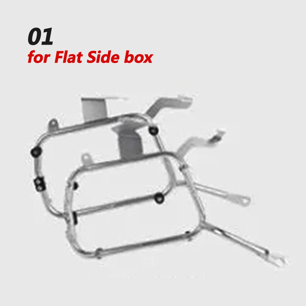 

side box bracket modified For VOGE DS800X Rally aluminum alloy side box right avoidance exhaust pipe side box bracket