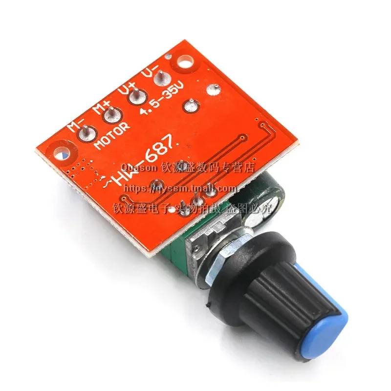 PWM DC-Motor Speed Modification the 5V-35V Speed Switches 5A Switching Function LED Light Modulator