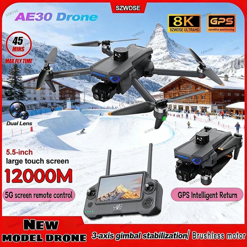 New AE30 Gps Drone … - image