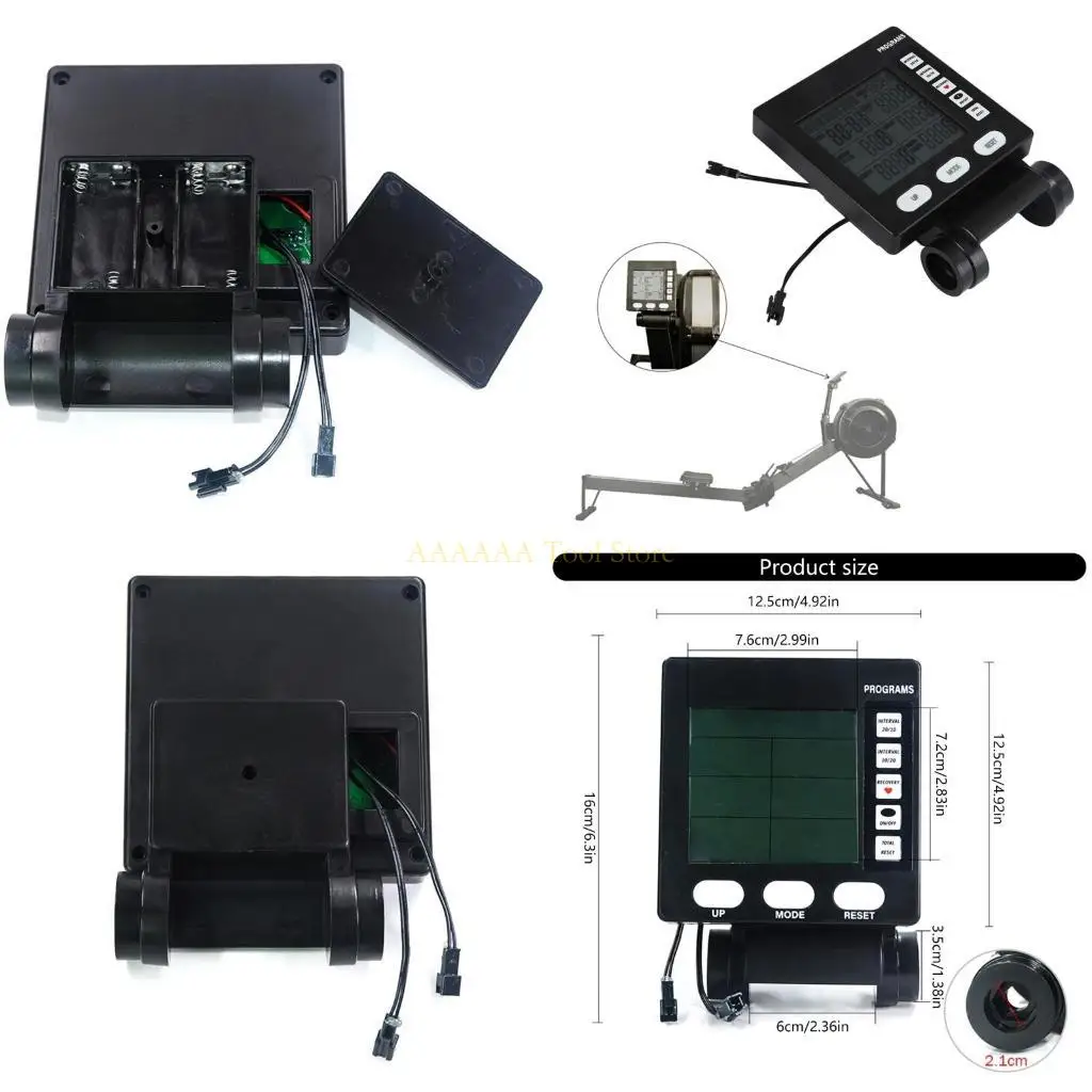 

Эффективный цифровой спидометр цифровой фитнес и калорийный счетчик с дисплеем сердечного ритма.