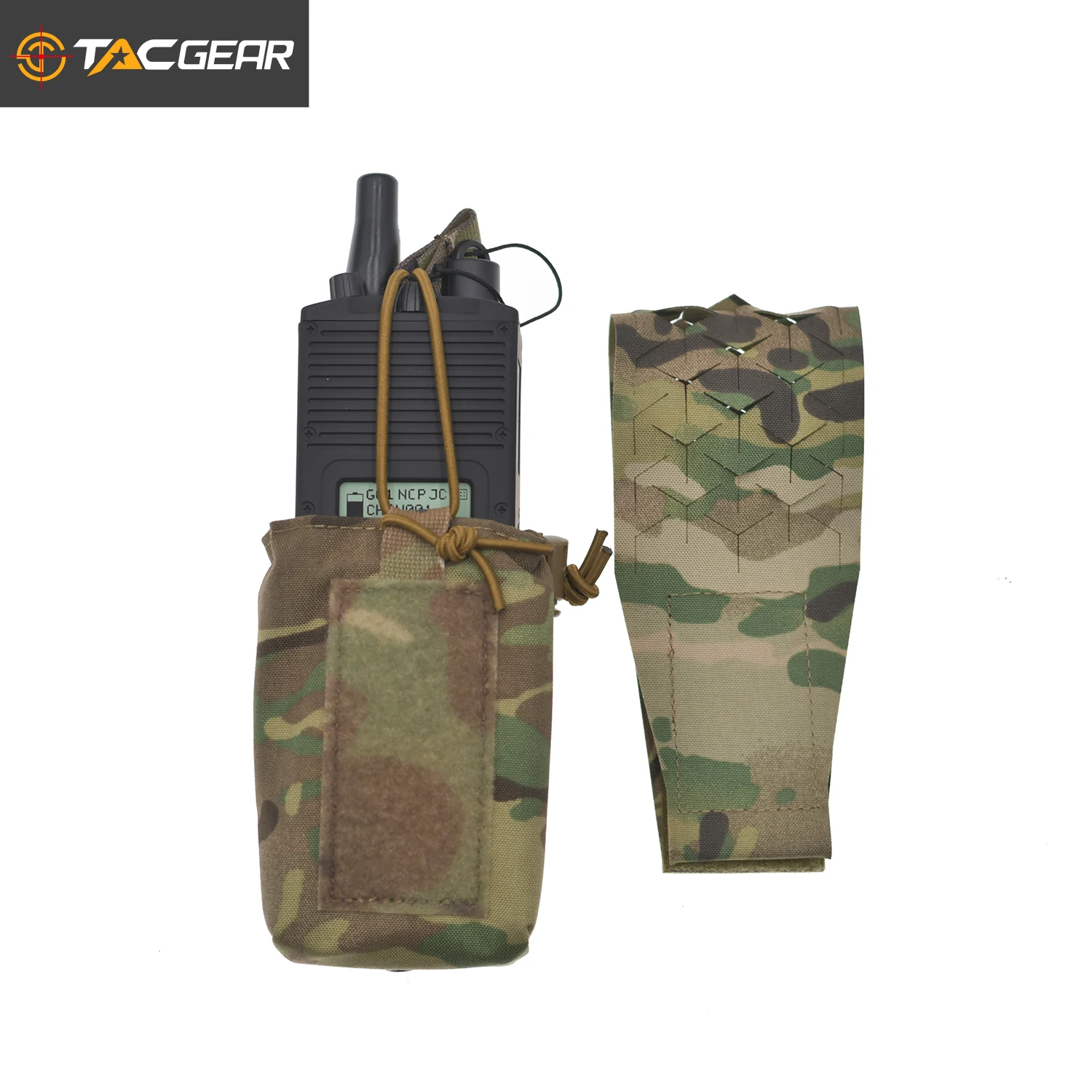 TACGEAR SPUD 다기능 몰리 파우치 보관 라디오 홀스터, 소총 AR 5.56, AK 7.62 매거진 캐리어