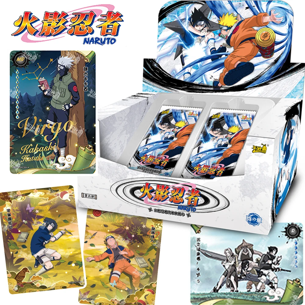 

KAYOU Naruto Cards Collection for Kid Haruno Sakura Hatake Kakashi Warm Happy Leisure Daily Vacation Card Table Toy Festive Gift