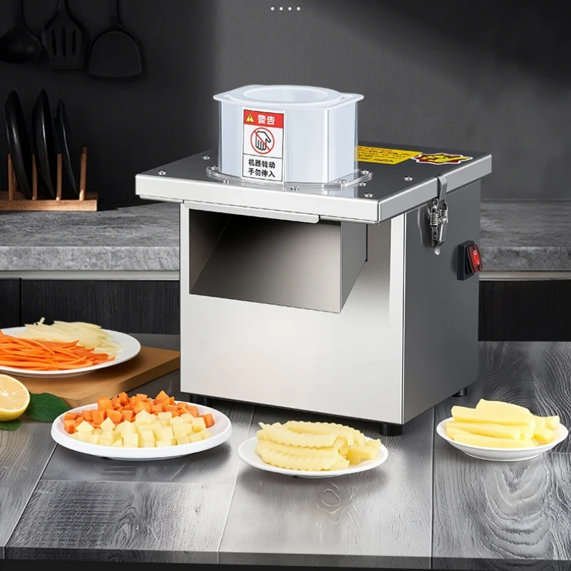 Five In One Vegetable Processor Potato Onion Slice Dice Shred  Restaurant Kitchen Raw Food Prep Tool