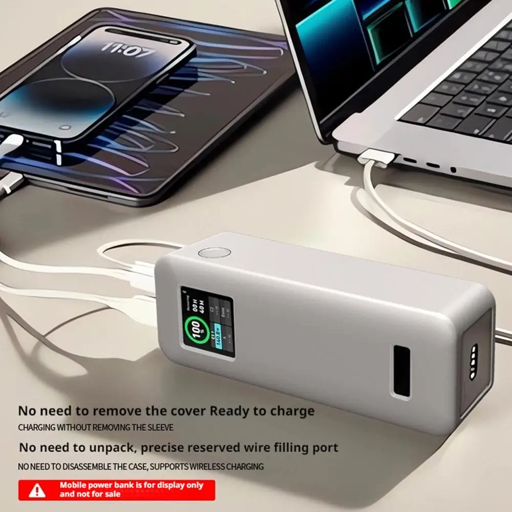 حافظة من السيليكون لبنك الطاقة Anker Prime 27650mAH (250W) غطاء حافظة من السيليكون الناعم لملحقات بنك الطاقة Anker Prime