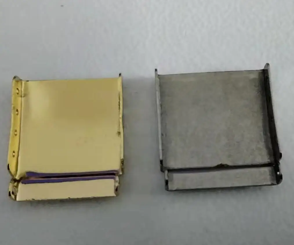 W6129 Steel Watch Strap Bracelet Extender Clasp Extension with Step Gold or SIlver Color