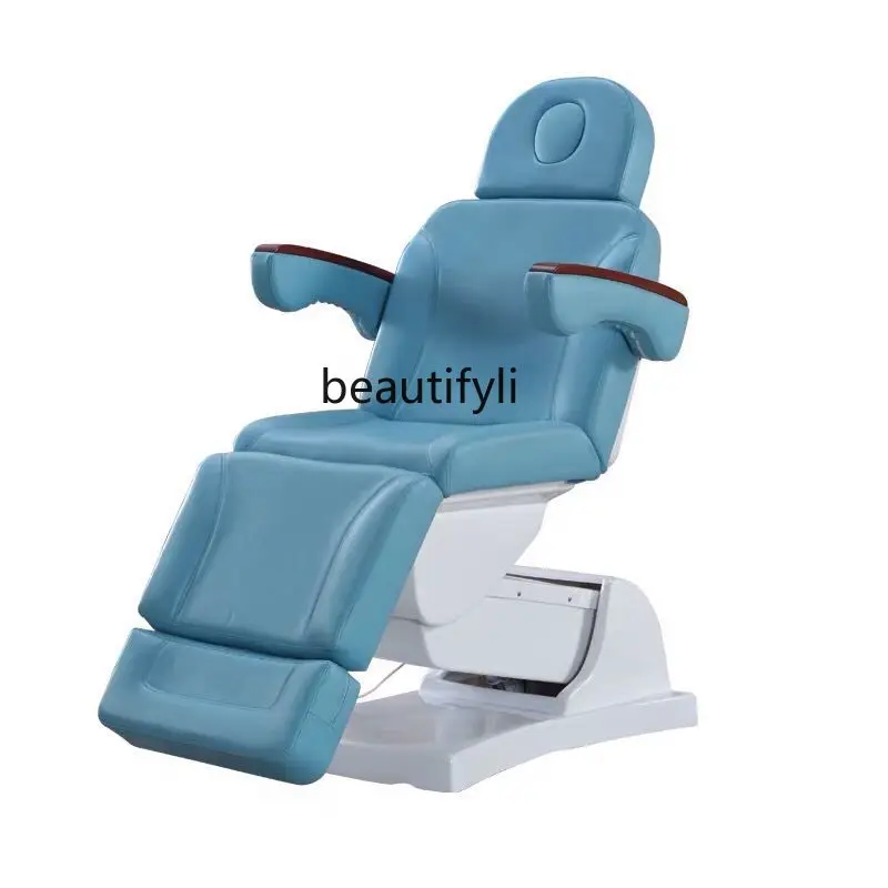 

For Beauty Salons Multi-Function Adjustment Tattoo Couch Electric Lift Beauty Care Bed Micro-Integral Injection Chair Eyelash