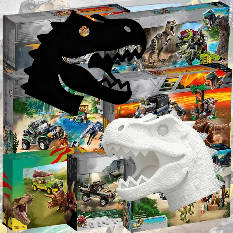 

Third Party MOC Compatible Sets Dinosaur World Series Building Blocks Giganotosaurus Children ﻿Toys Christmas Gifts