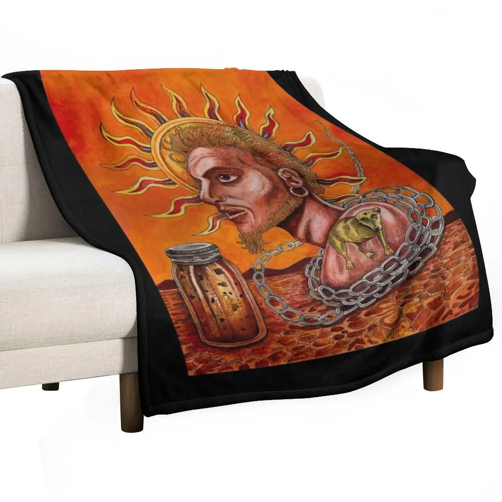Layne in chains Throw Blanket Warm Extra Large Throw Multi-Purpose Giant Sofa Picnic Polar Blankets