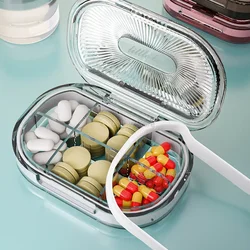 4/6 Grids Pill Box Vitamin Storage Tablet Holder Pill Case Container for Medicines Pills Dispenser Pillbox Waterproof Pastillero