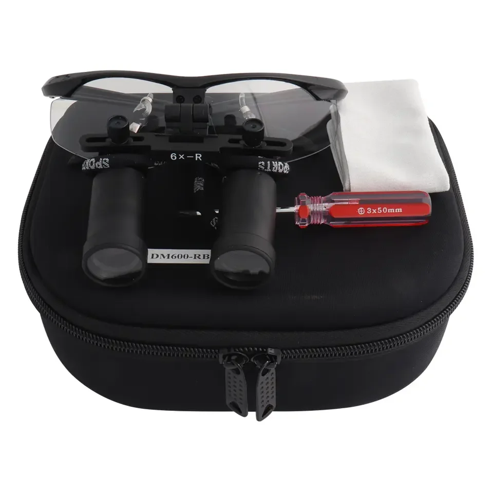 Loupes 6X Magnification Magnifier Dentist Equipment Loupe Magnifying Glasses Surgical For Sale