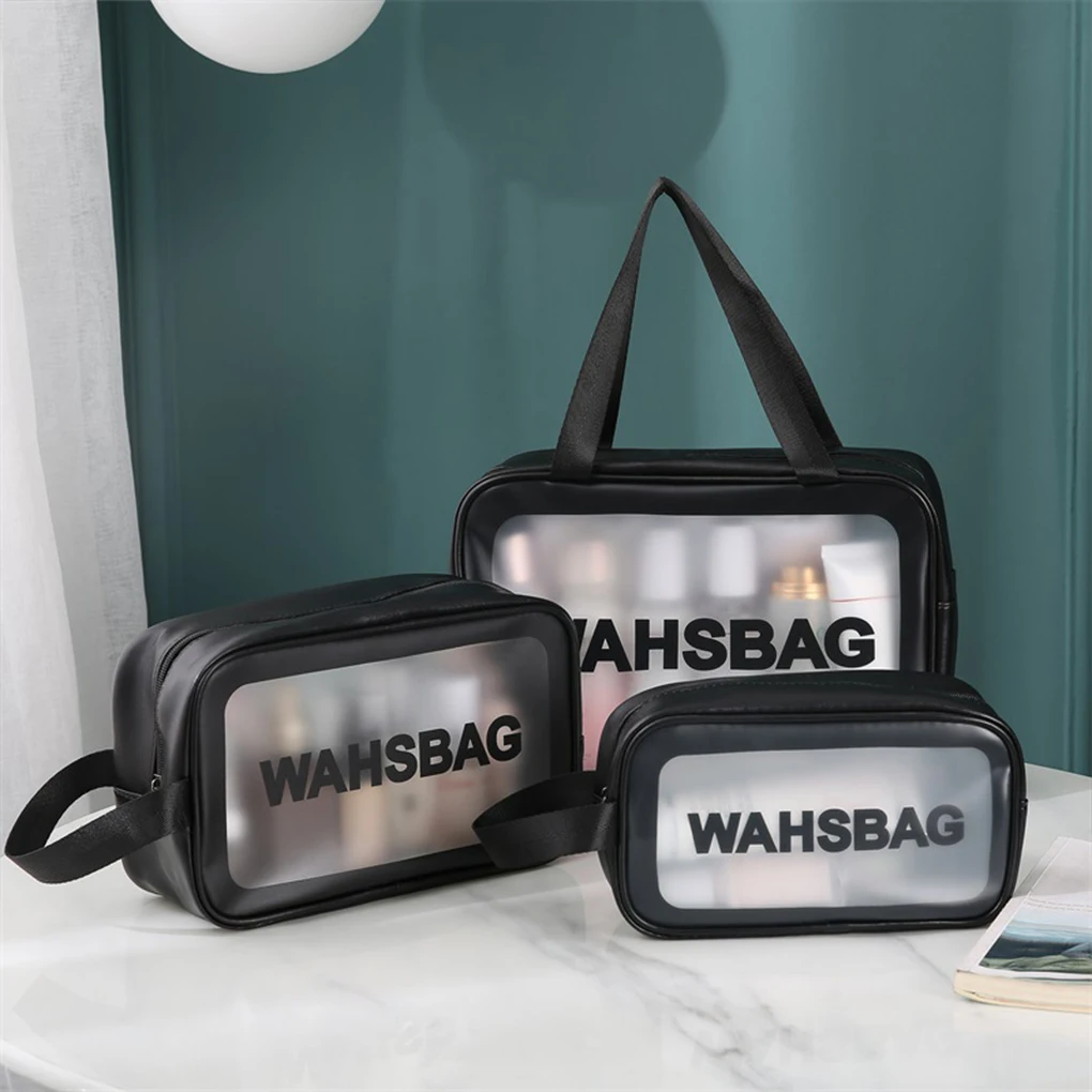 

3x Travel Bag For All Cosmetic Needs Convenient And Portable Durable And Long-lasting Cosmetic Bag