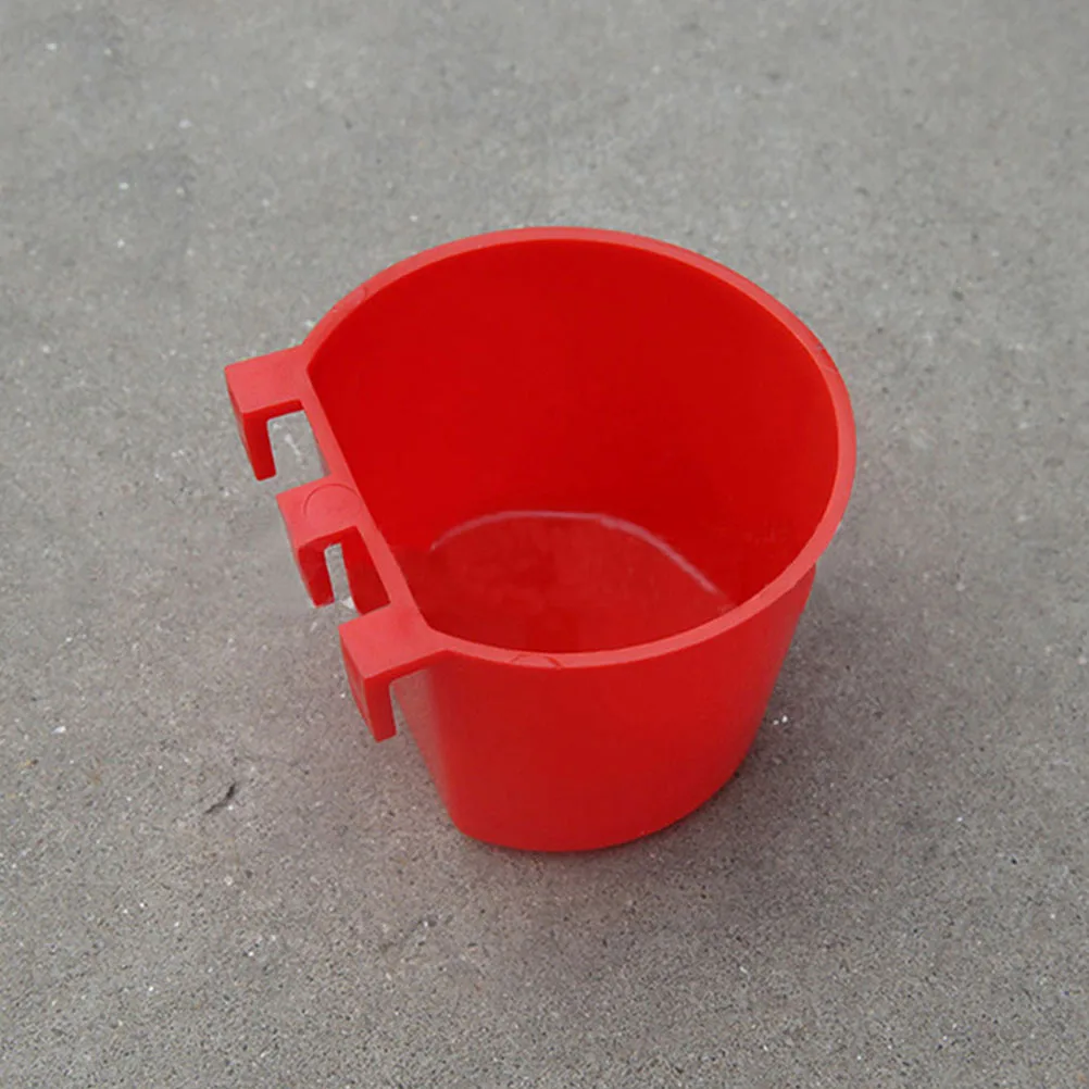 

30pcs Bird Feeder Bowl Pp Material Lightweight Durable Hanging Feeding Cups For Parrot Small Bird Cage Accessories Coop Cup