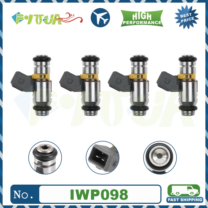 4pcs fuel  Injector IWP098 for Renault Laguna II Grandtour 2.0 16V Espace IV 2.0 Megane II 2.0 16V 8200058379 H82064228 IWP-098