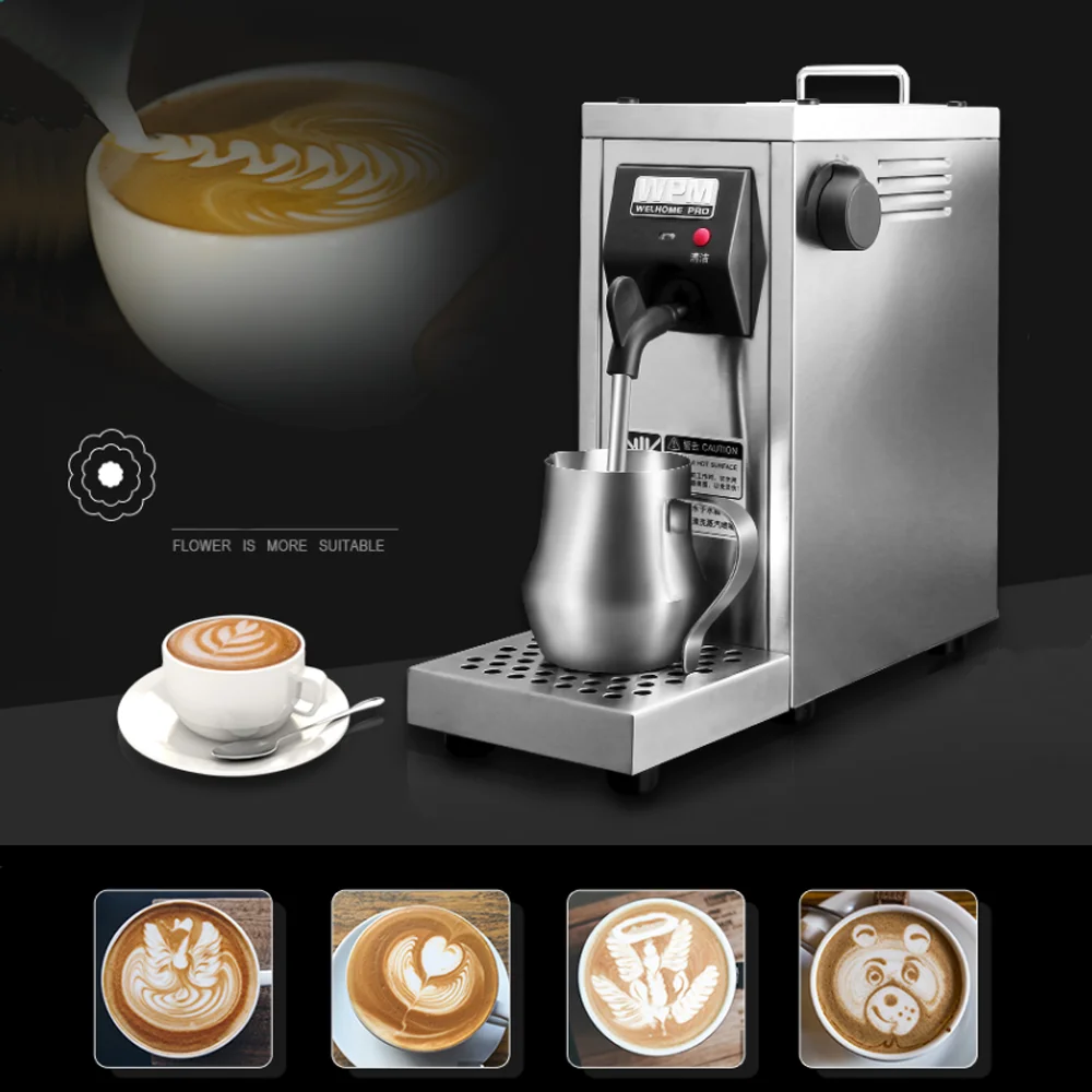 ماكينة تجميد الحليب الأوتوماتيكية 220 فولت WPM ماكينة صنع القهوة والحليب الأوتوماتيكية الذكية الإيطالية الاحترافية