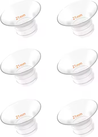 Silicone Flange Inserts Compatible with Momcozy/Spectra/Medela/Elvie,/Willow/Lansinoh/YOUHA/XIMYRA 24mm Breast Pump Parts