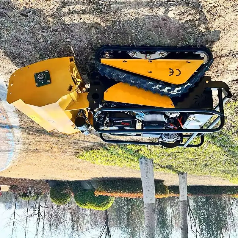 

Самоходный робот-газонокосилка гусеничного типа по индивидуальному заказу, который очень популярный, оснащенный устройством дистанционного управления.