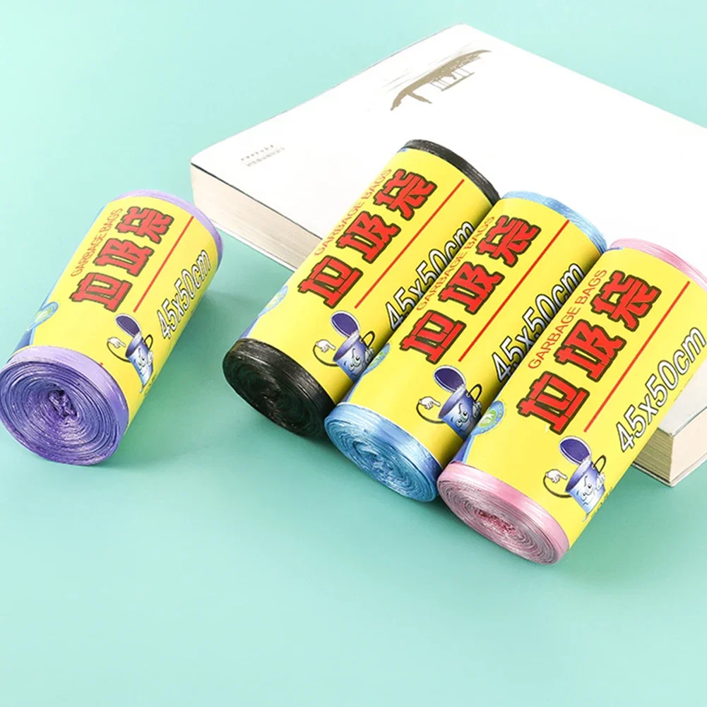 1 Rolls/20pcs Household Disposable Trash Pouch Kitchen Storage Garbage Bags Cleaning Waste Bag Plastic Bag