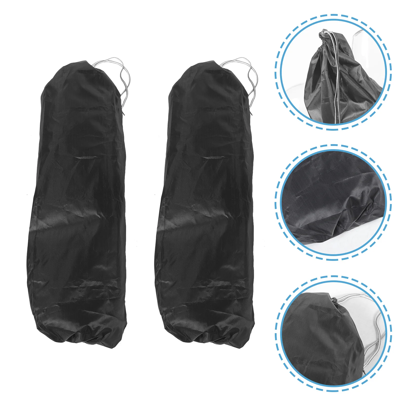 Bolsa para monopatín de mano de obra fina, tabla de sujeción segura en lugar para actividades al aire libre, eslinga multifuncional para monopatín, 2 uds.