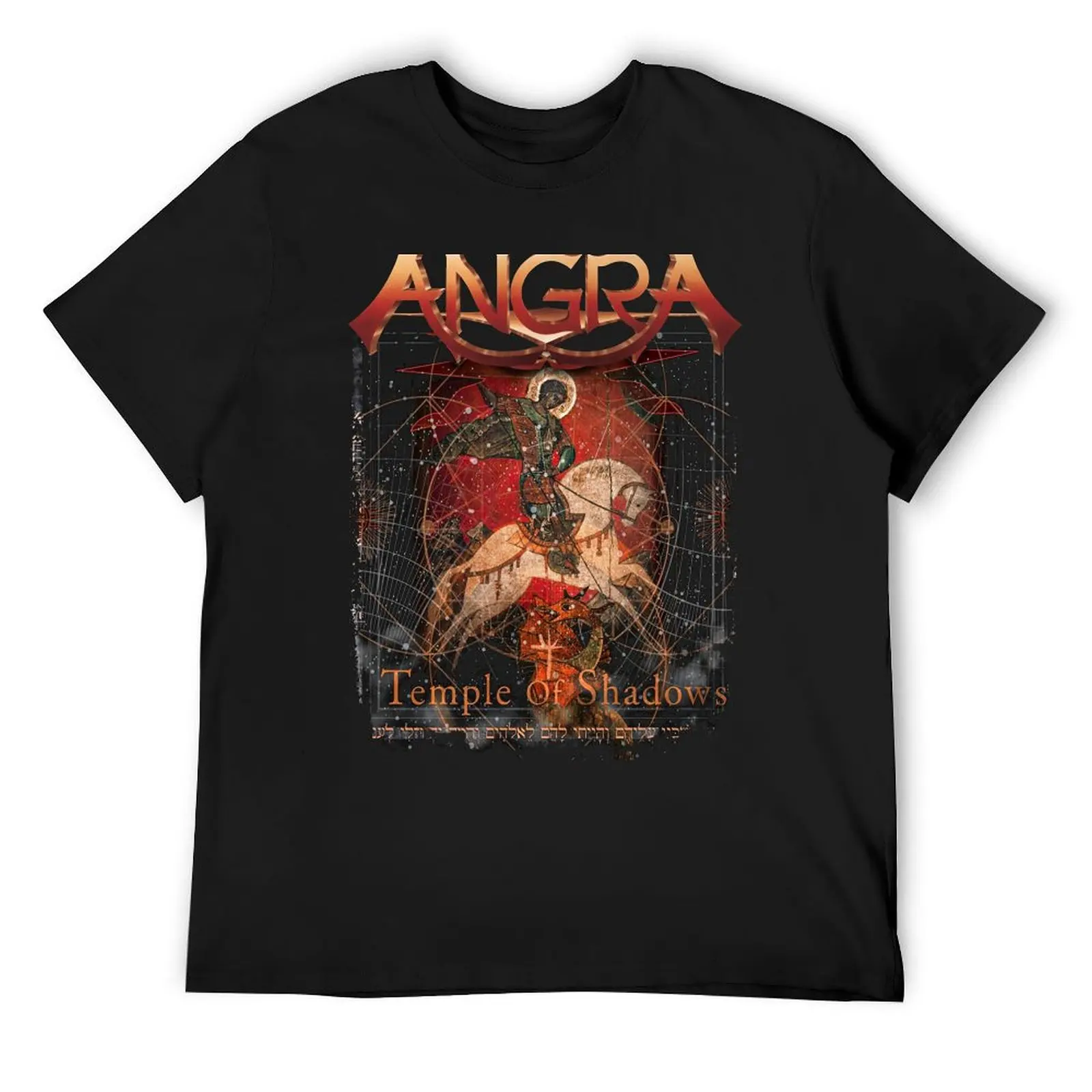 Angra - Temple of Shadows T-Shirt plus size clothes korean fashion essential t shirt men clothings