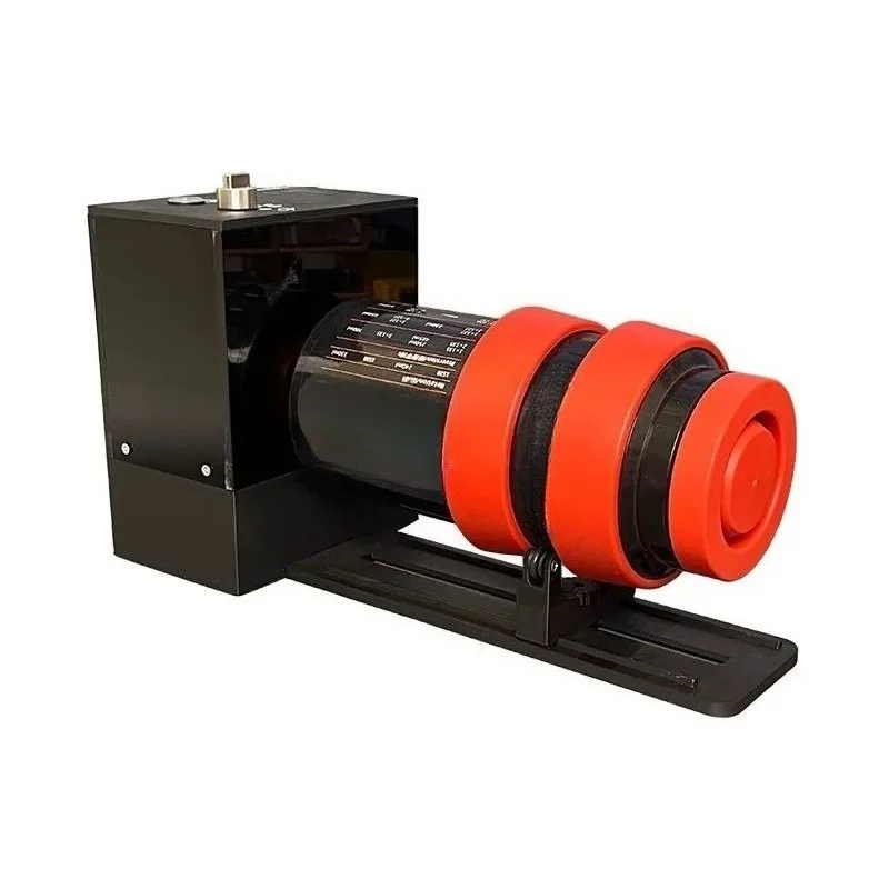 Film roller printing machines 15 and 25 series roll and develop in color black