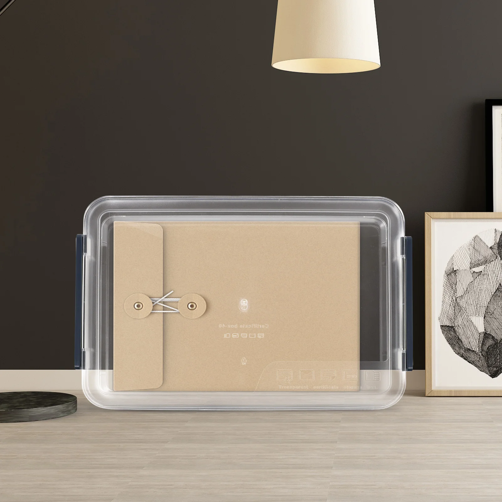 

Desk Organizer File Case Practical Multi-Function Household Office Supply Desktop Storage Box for Cosmetics Sundries