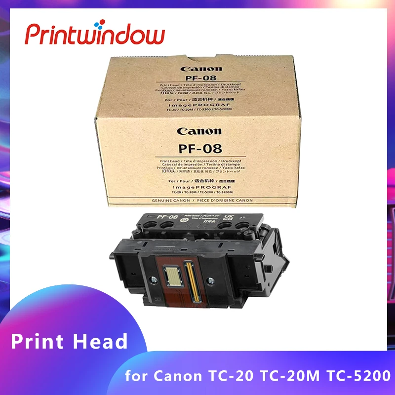 

Original New PF-08 Print Head For Canon TC-20 TC-20M TC-5200 TC-5200M PF08 Printhead 5706C001