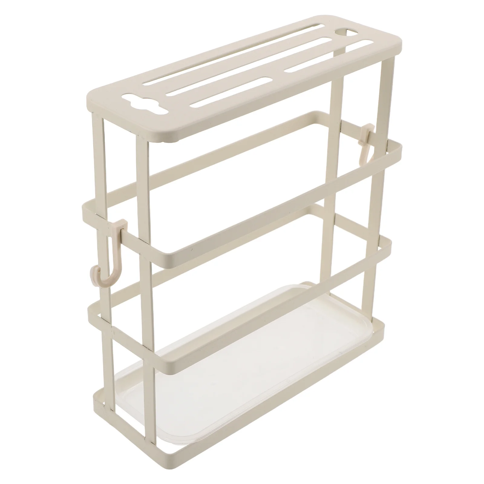 

1pcs Holder For Kitchen Counter Multifunctional Wall Mount Knife Rack Carbon Steel Countertop Organizer Knife Storage