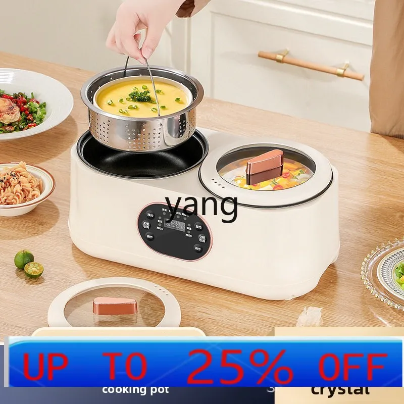 lcx intelligent double bile rice cooker household multi-function timing large capacity double spell one dual-purpose
