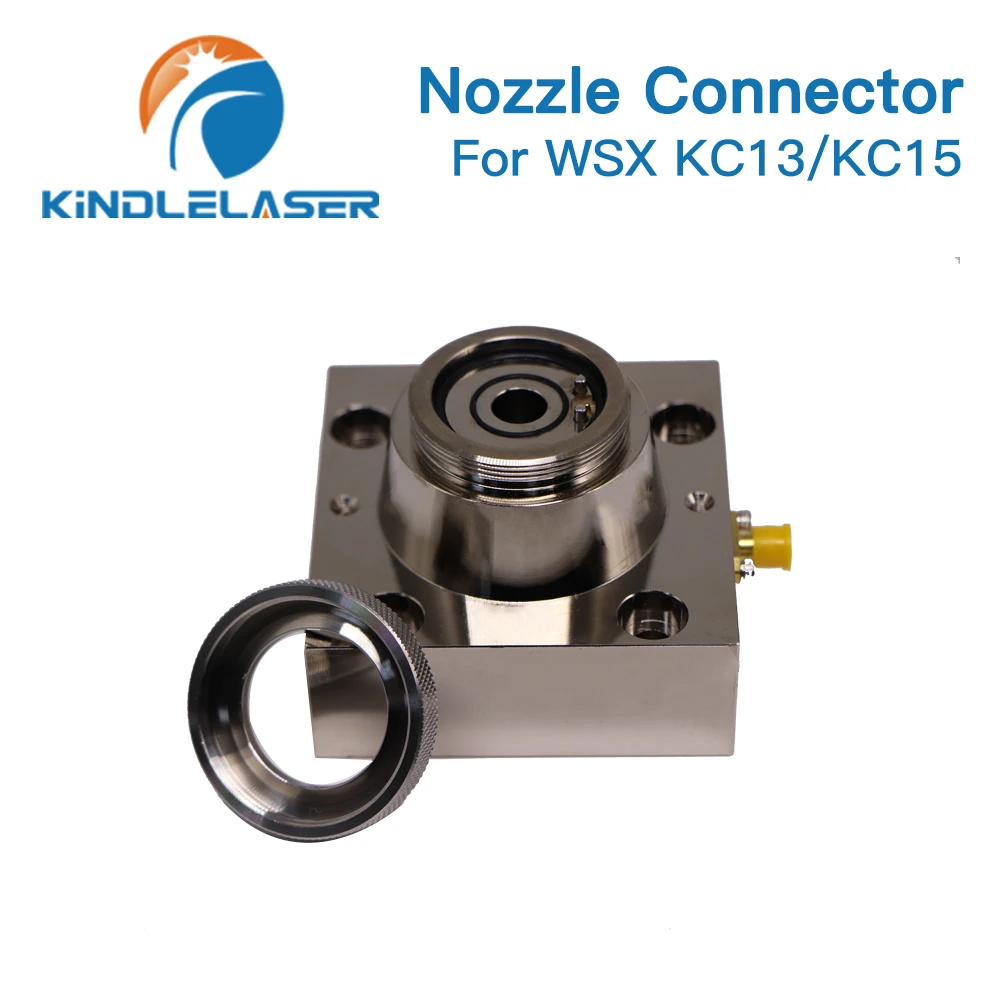 KINDLELASER 1064nm fissaggio connettore ugello per WSX KC13 KC15 testa Laser in fibra su macchina da taglio Laser in fibra
