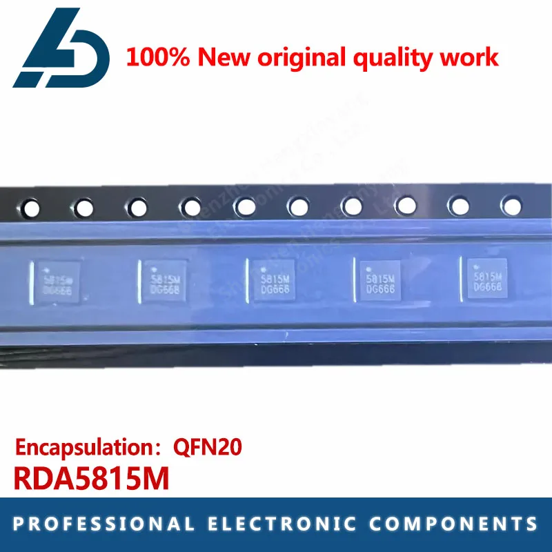 100 ~ 3000 pçs/lote RDA5815M RDA5815 5815M QFN20