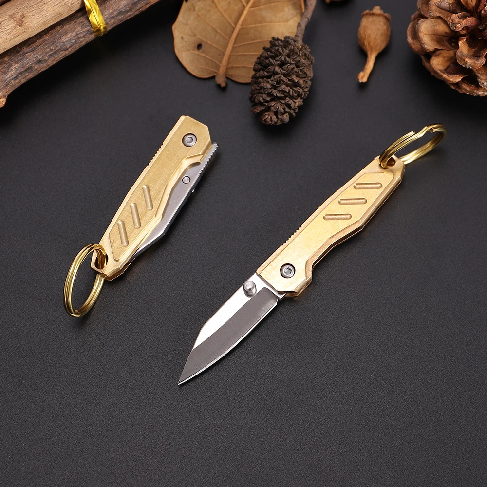 

New Stainless Steel Thickened Boutique Mini Knife Portable Home Delivery Keychain Portable Hand Tools