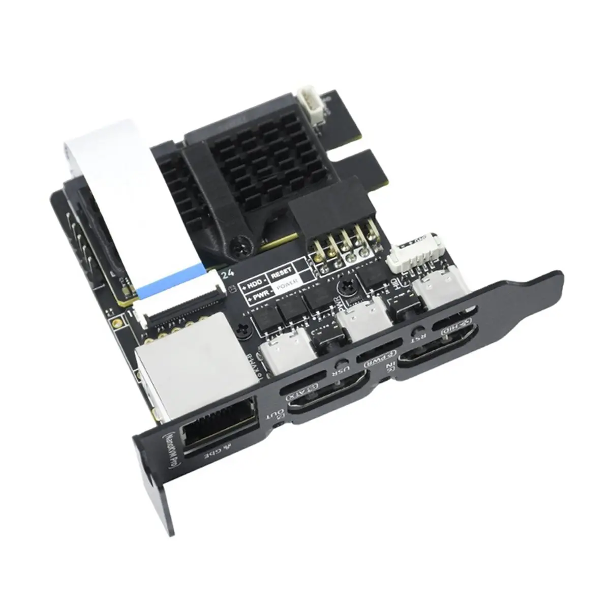 A72Z NanoKVM-Pro PiKVM 4K IP-KVM GbE ATX Remote Control HomeLab Server NAS AI HD Second Screen Led Strip