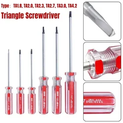 Kit de herramientas de reparación de acero de vanadio, destornillador Triangular de precisión, extracción de tornillos, herramientas manuales triangulares A1.8/2,0/2,3/2,7/3,0/4,2mm