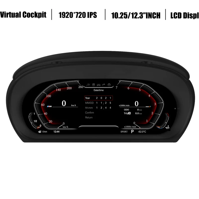 

11 Inch'' Digital Virtual Cockpit Instrument Cluster For BMW X1 E84 2011-2015 Display LCD Dashboard Panel Speedmeter Oldmeter