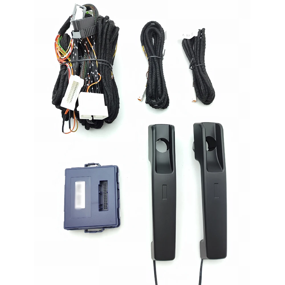 

For Mercedes Benz G W463 Year 2019-2023 Upgrade PKE Keyless GO Access Kit Touch Handle Unlock Lock 2 Sensor Handles Black color