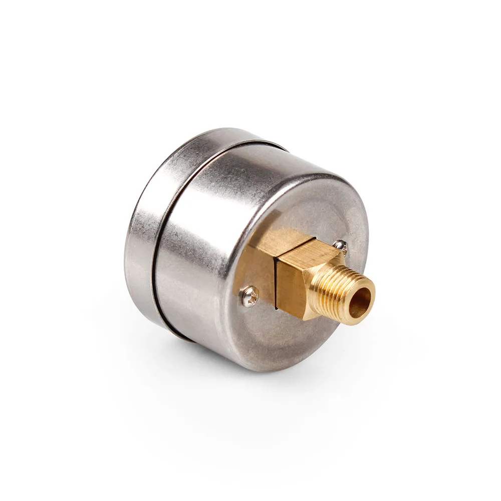 1/8 ด้าย NPT การใช้เครื่องวัดความดันไม่มีของเหลว 0-140PSI เครื่องวัดความดันน้ํามันตัวควบคุมรถ Retrofit อะไหล่ CAP012