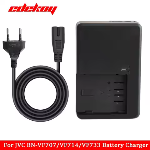 AA-VF7 Battery Charger for JVC BN-VF707/VF707U BN-VF714/VF714U BN-VF733/VF733U GR-D326 GR-D326EY GR-D326US GZ-MG21U LY34647-002B