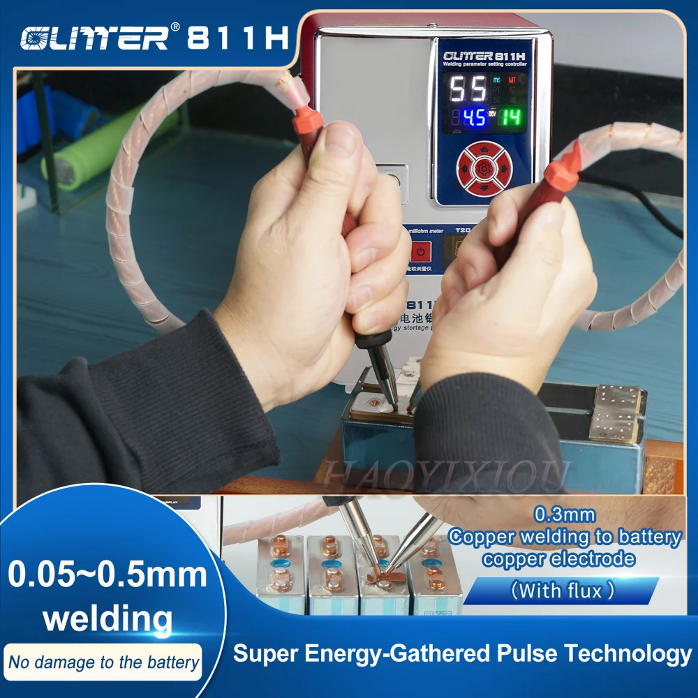 Glitter 811H 811H Battery Aluminum to Copper Battery Spot Welding Machine Large Unit Aluminum to Nickel Welding Equipment