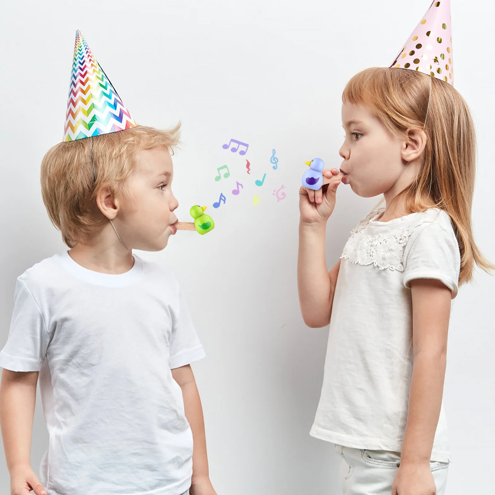 

15pcs Wooden Bird Whistles Party Favors Fun Musical For Birthday Wedding Carnival Festival Sports Events Noise Makers