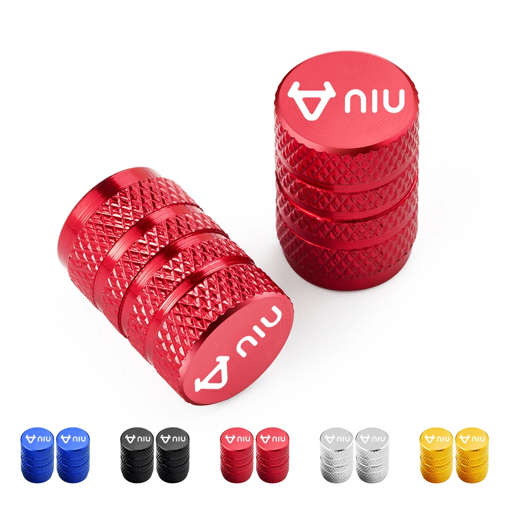 

For Niu Kqi3 M Pro M1s Mqi Nqi Gt Gts Pro N1s Uqi N1 U1 U+a U+b Scooter Tire Valve Cap CNC Air Port Stem Cover Accessories