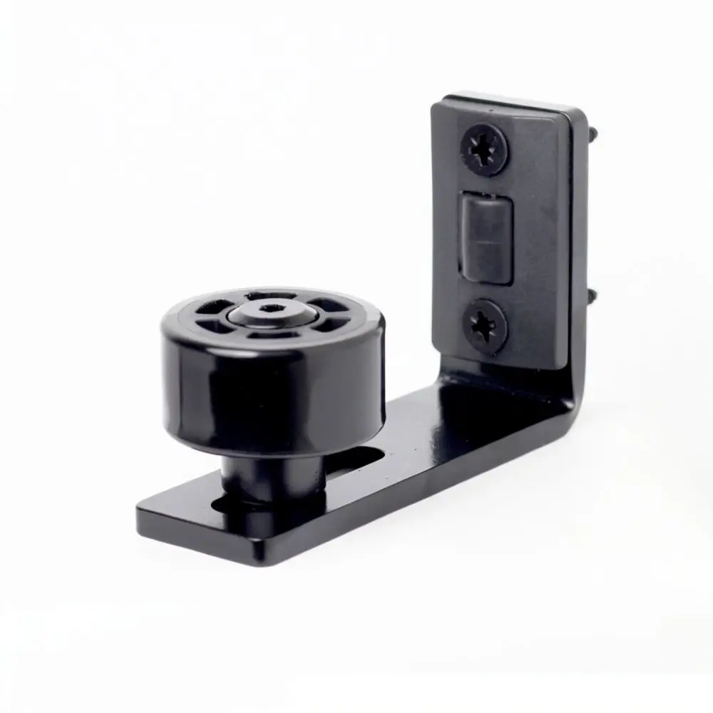 Adjustable Floor Guide For Sliding Barn Doors Solid Carbon Steel Bottom Stay Roller For Stable Door Movement