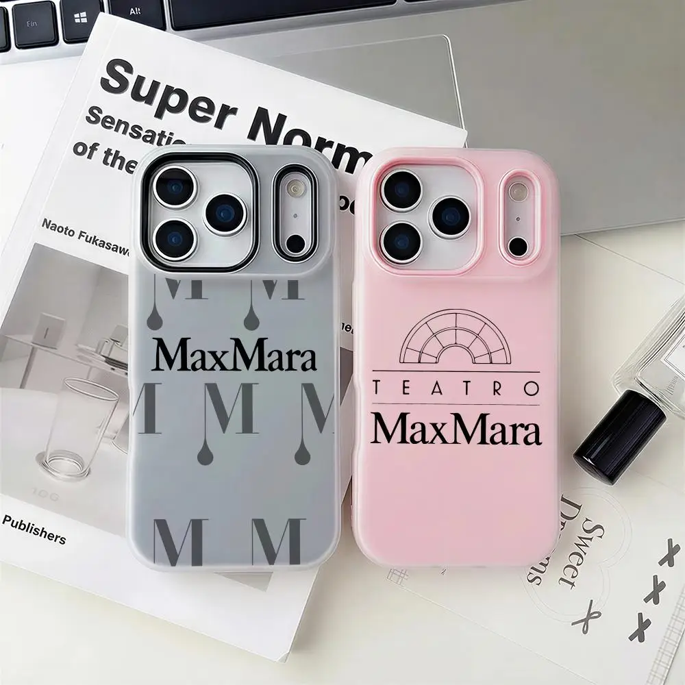 

Max MaraS Phone Case 2-in-1 Detachable Clear Case with Slot for Cards & Photos iPhone 12-17