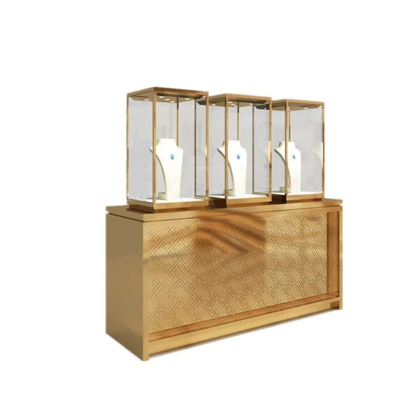 custom.Multi-functional Storage Three Combination Designs Jewelry showcase Nostalgic Style Cabinet