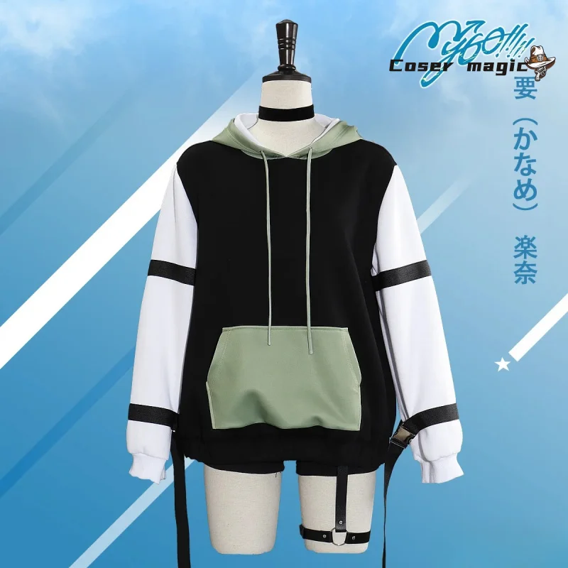 Rāna Kaname 코스프레 의상 애니메이션 Bang Dream 유니폼 할로윈 카니발 파티 크리스마스 역할 놀이 의류 의류