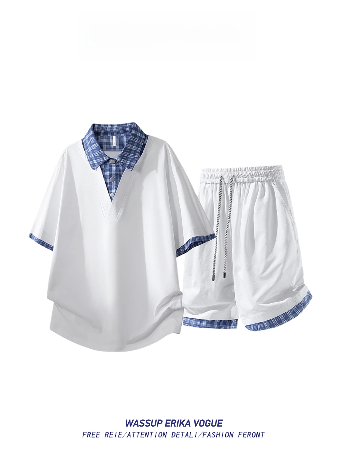 conjunto-de-verano-para-hombre-wassup-erika-camisa-a-cuadros-de-manga-corta-y-pantalones-cortos-talla-grande-ropa-deportiva-informal-de-fibra-de-poliester-para-adolescentes