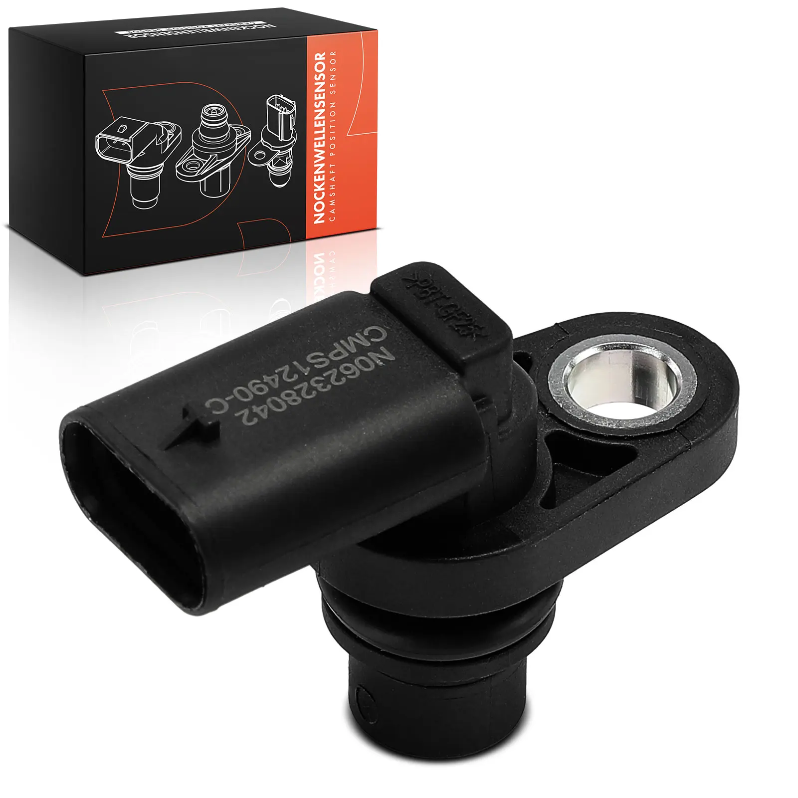 Frankberg 1x Nokkenaspositiesensor voor Porsche 718 911 Cayenne Macan Panamera 2352251 94660610600 5S15092 EC0266 PC1249