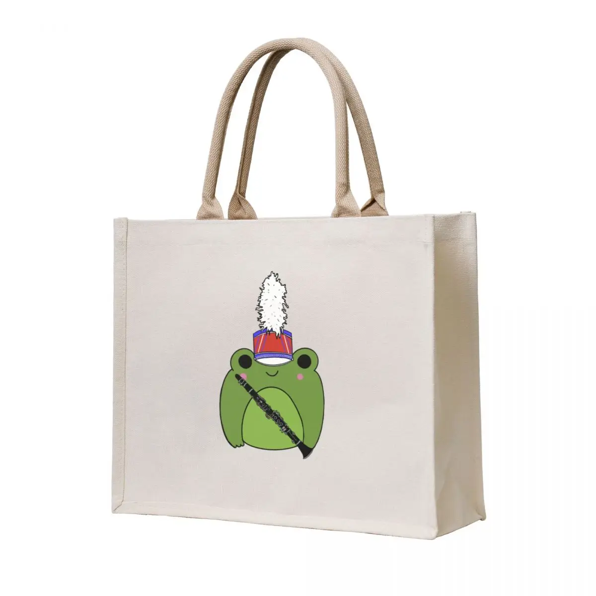 

Marching Clarinet Froggie Tote Bag tote bag university shopper bags for women eco bag folding foldable reusable