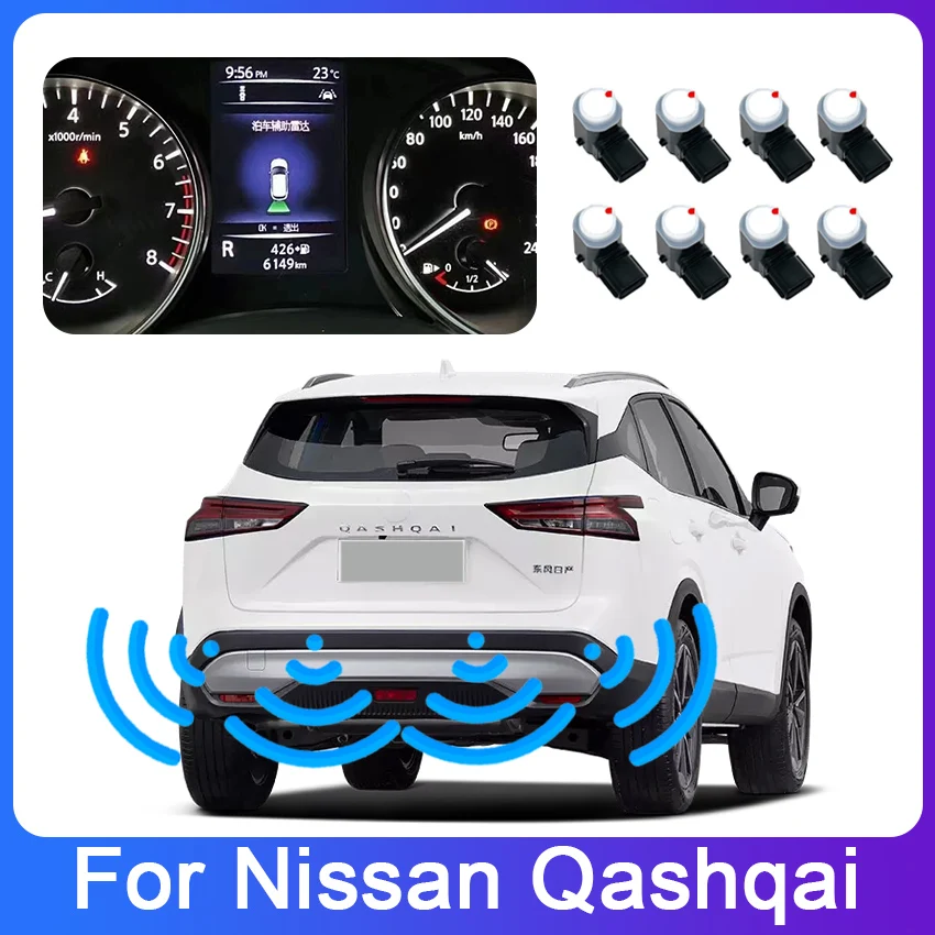 

New! Original Display Car Parking Sensor screen display Reversing Parking System For Nissan Qashqai 2016 To 2021 2022 2023 2024